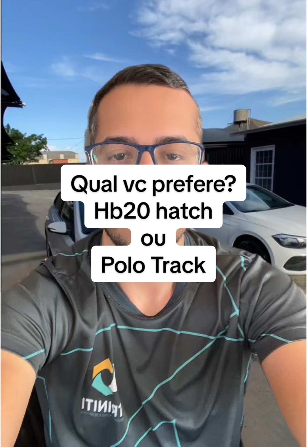 Qual vc prefere? Hb20 Hatch ou Polo Track?