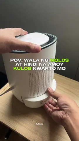 May MOLDS ba mga gamit mo at nangangamoy kulob kwarto mo? Meron ka dapat nitong DEHUMIDIFIER para iwas molds at amot kulob! Add to cart mo na yan! #Molds #Kulob #Dehumidifier #Simplus #Room #Humid #Home 