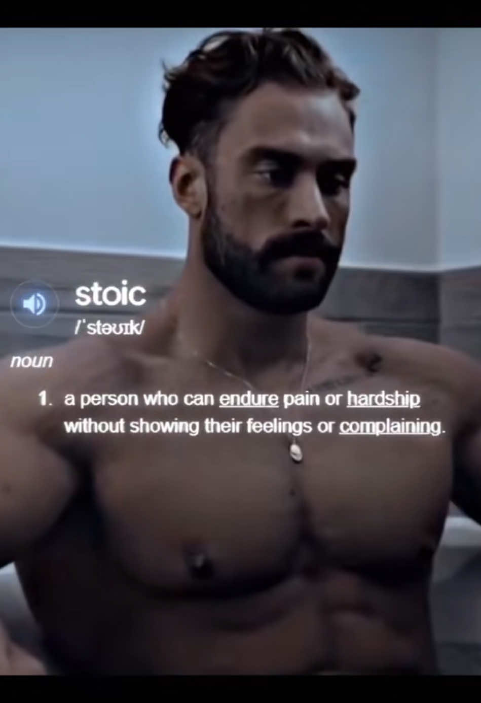 Show no emotion 🥷 #stoic #cbum #bodybuilding #pain #emotion #feelings #gym 