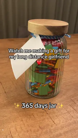 It takes some time but it’s so worth it, she really loved it 🥰  #longdistancerelationship #ldr #couplegoals #lgbt #queercouple #surprisegift #gift #sweetgifts #365days #Love #longdistance #fyp 