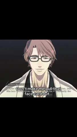 Aaa that smile #bleach #bleachrebirthofsouls #aizensosuke #shinjihirako #uraharakisuke 