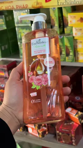 Sữa tắm dưỡng da Enchanteur Naturelle hương hoa Lavender/Hương Hoa Iris/Hương Hoa Hồng pháp 510gr/Sp