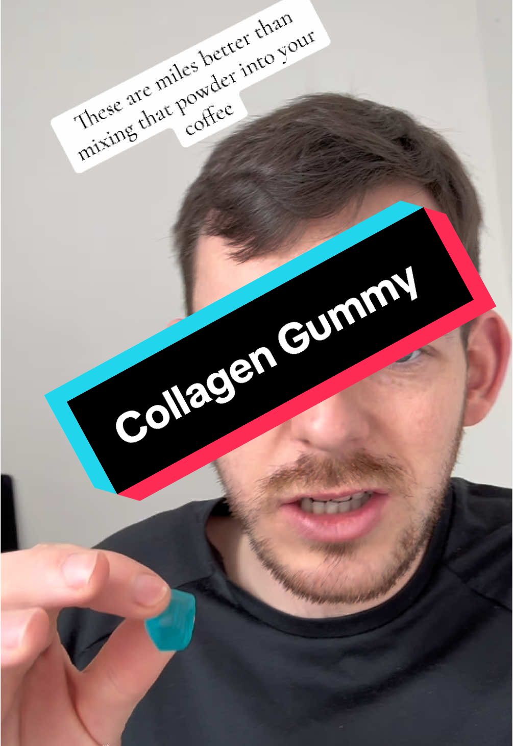 I didn’t know you could get collagen in the form of a gummie. So much more convenient than mixing the powdered collagen into your coffee #collagen #skincaretok #collagenpeptides #marinecollagen 