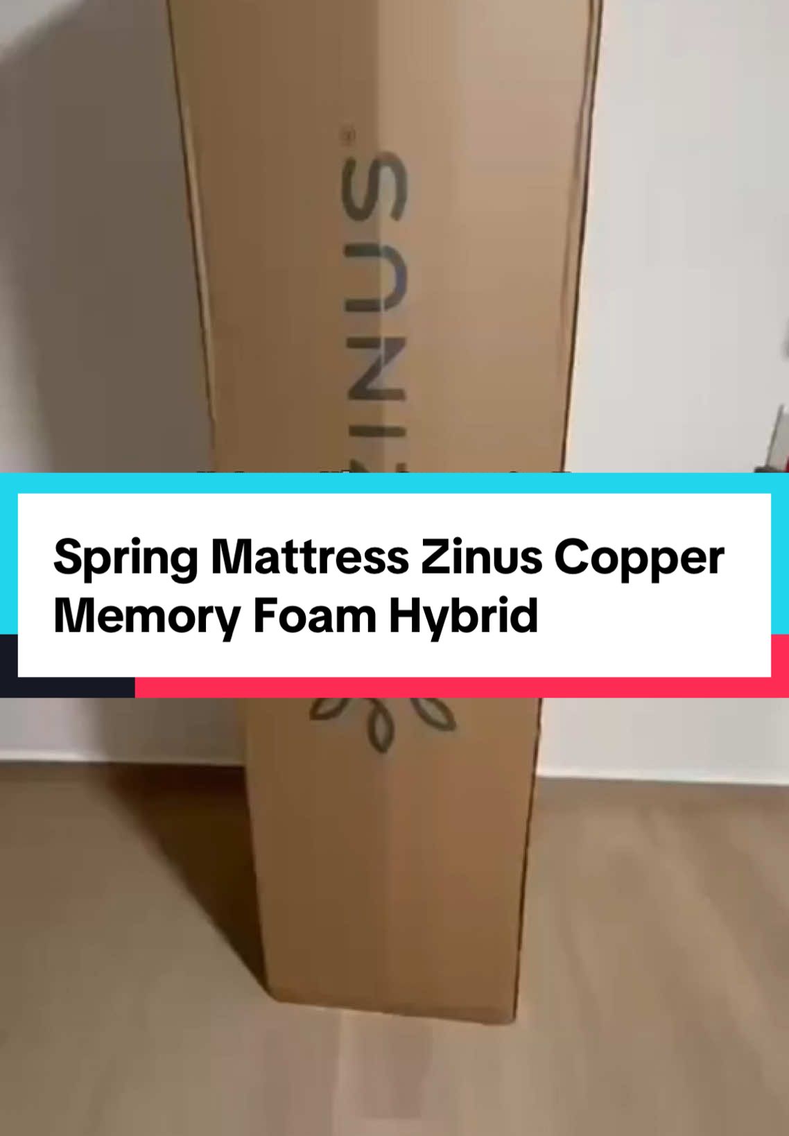 Spring Mattress Zinus Copper Memory Foam Hybrid #tiktoksg #sgtiktok #tiktokshopsg #createtowin #fyp #sgbrandweek #weeklywedrush ##Zinus #ZinusMattress #Springmattress #MemoryFoam #bedroom #Sleep #buynow #cosleeping #HariRayaReady #HomeMakeover #raya2025  #UpgradeYourSpace #LuxuryForLess @Zinus Singapore 