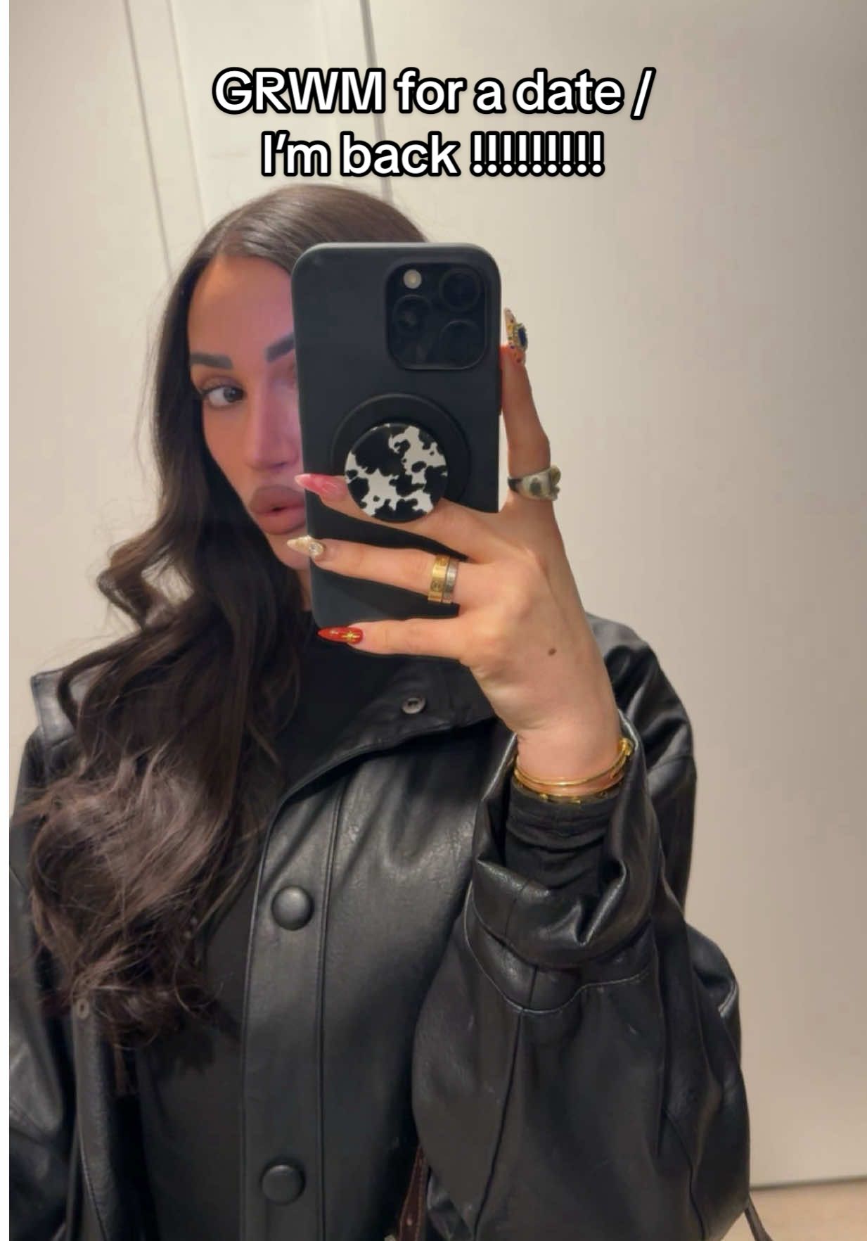 Replying to @amber.fetter GRWM for a date & life update!! I’m back ❤️❤️ 