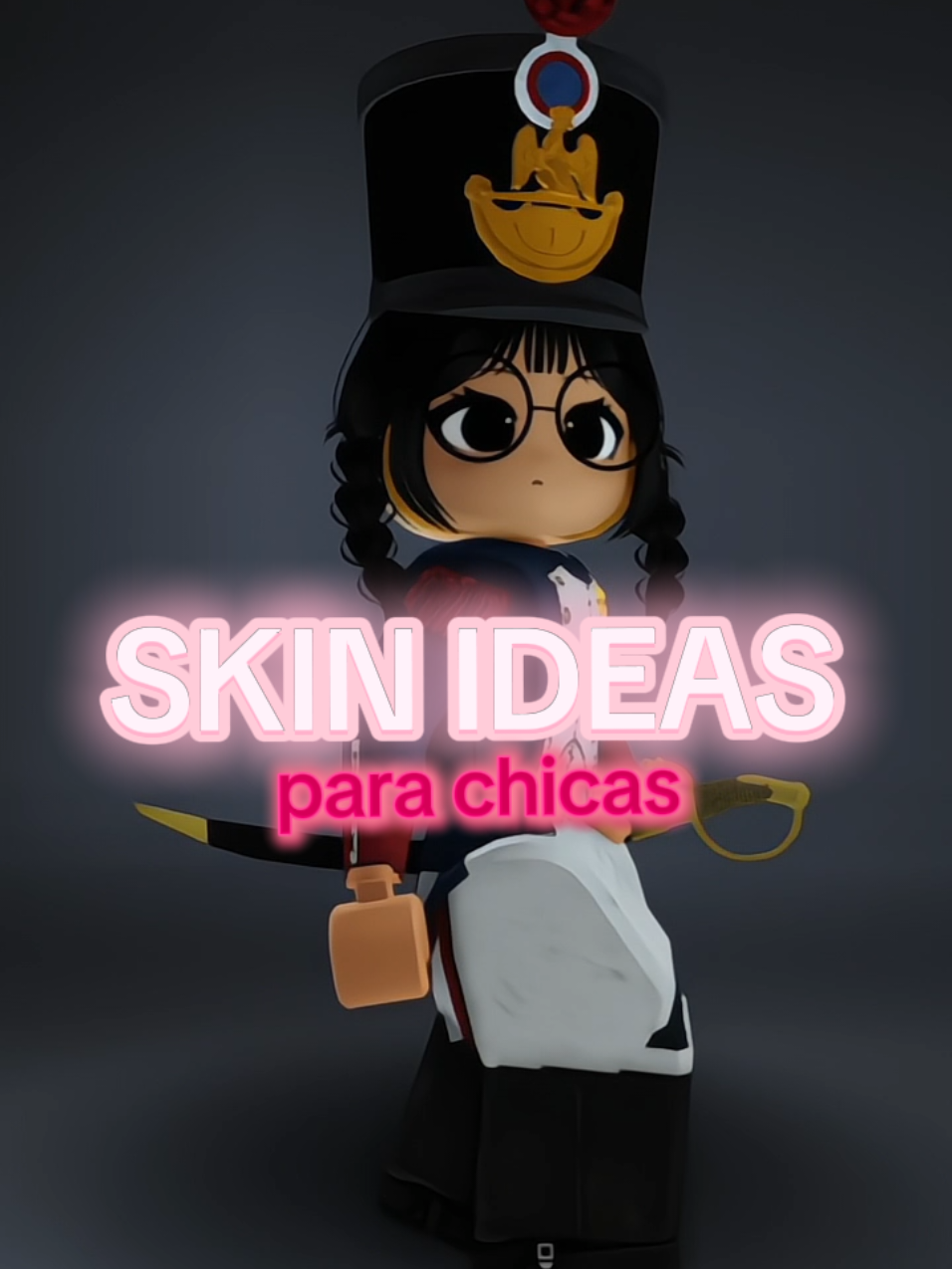 IDEAS PARA CHICAS G&B 🦅 La ropa es la misma que la de los chicos porque dentro del juego no hay avatares femeninos, pero pueden tomar la idea para los peinados y adaptarlo como mejor les parezca 😼 No tome en cuenta algunos accesorios porque hacen mucho ruido con el tipo de cuerpo que estoy usando, pero si desean mas referencias de skins pueden buscar en el propio juego como 