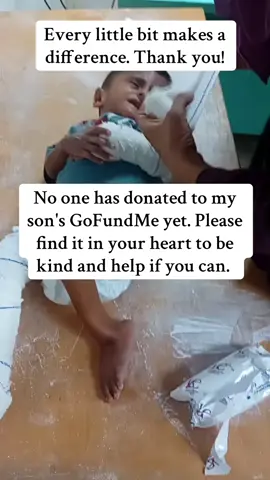 No one has donated to my son's GoFundMe yet. Please find it in your heart to be kind and help if you can. Every little bit makes a difference. Thank you!#fypシ゚viral🖤tiktok☆♡🦋myvideo #donate #fyp #foryoupage❤️❤️ #foryoupage #fypp 