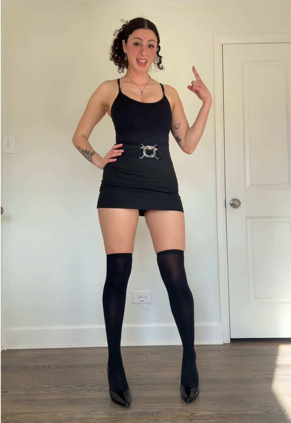 did i mention?? #fyp #trending #hi #OOTD #foryou #foryoupage #blackdress #dance #dancer #dancing #viral #goviral 