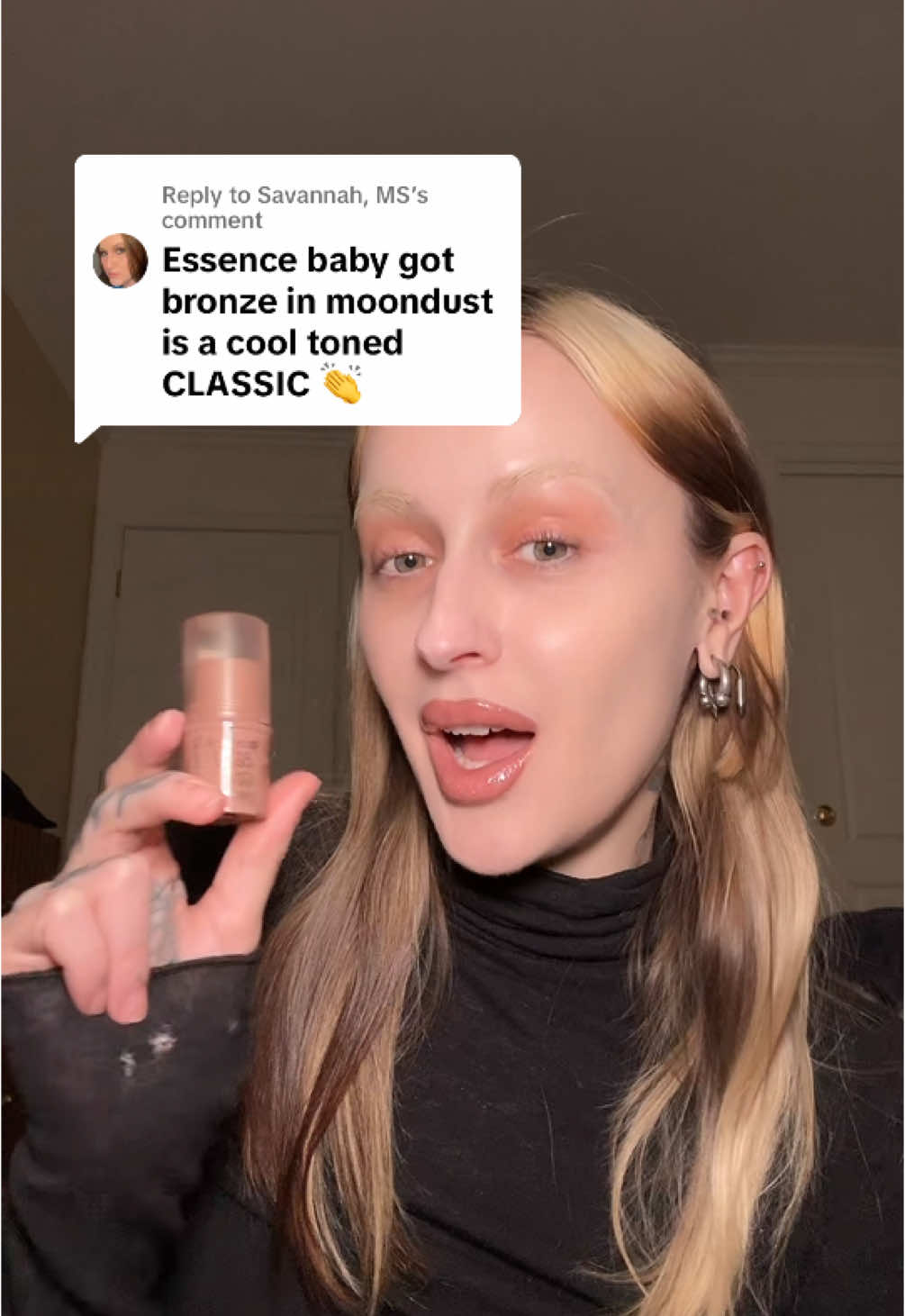 Replying to @Savannah, MS okayyyyyy okayyyyyy!!!! This is very exciting!!! @essence cosmetics #beauty #makeup #contour #makeupreview #affordablemakeup #cooltonedmakeup  