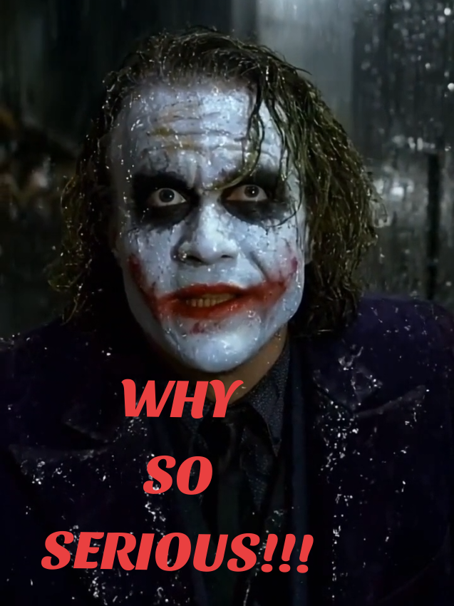 Let's put a smile on that face... #villain #batman #christophernolan #dccomics #dc #tiktok #aiart #aiartcommunity #viral #vidu #heathledger #joker #heathjoker #crazy #clown 