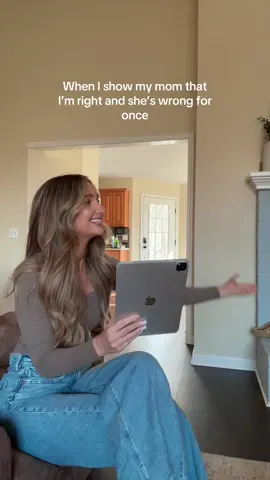 Honestly a real reaction my mom would have 