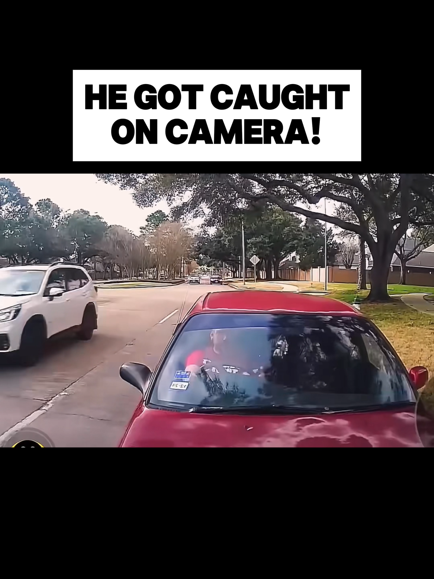 Was this on purpose? Get a dashcam today at the link in bio! #dashcamfootage #dashcam #caraccident