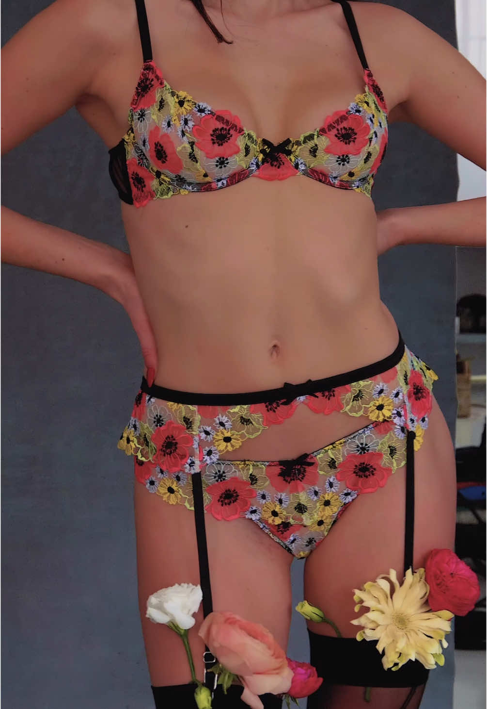 Introducing the Azelea Group, our newest spring arrival✨ #spring #lingerie #flowers 