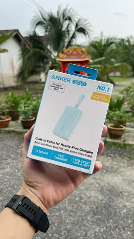 Anker Zolo Power Bank A1688/A1689, 10,000mAh or 20,000mAh 30W Portable Charger with Built-in USB-C Cable for Travel for iPhone 16/15 Series, MacBook, Galaxy, iPad Powerbank #anker #ankerzolo #ankerpowerbank #powerbank #quality #10000mah #20000mah 