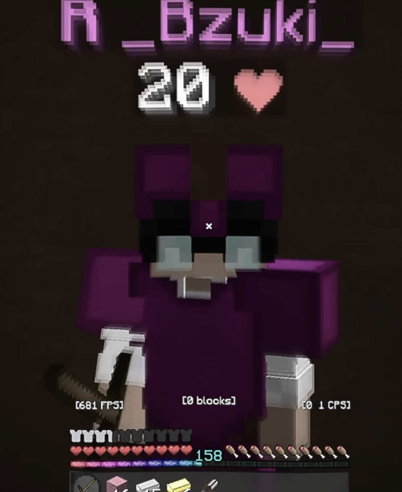 720/1000 Winstreak… 🤭😎 #Minecraft #foryou #bzuki #bedwars #mushmc #winstreak 