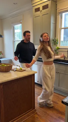 Me: just trying to dance the anxiety  away  Adam: already in sync with my chaos #dancechallenge #anxietydance #couples  