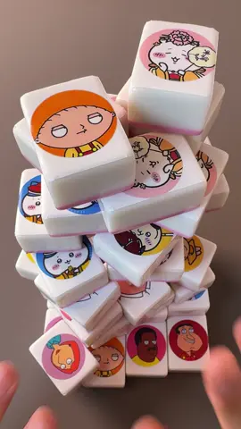 After my brother finished playing this game,he suddenly #mahjong #asmr #boardgames 