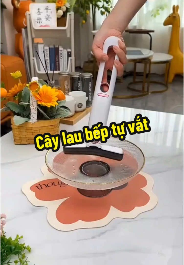 Cây lau bếp mini tự vắt thông minh🥰 #giadungthongminh #giadungtienich #reviewgiadung #dungcunhabep #xuhuong2025 