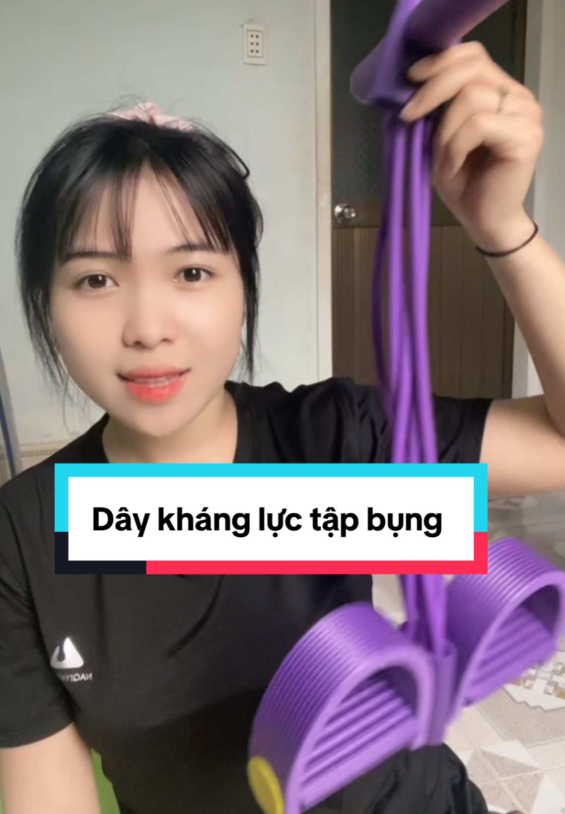 Dây kháng lực chuyên hỗ trợ tập vùng bụng ##daykhangluc##daykhangluctapgym##daykhangluctapbung##daytapbung##tapbung##thuongreviewall