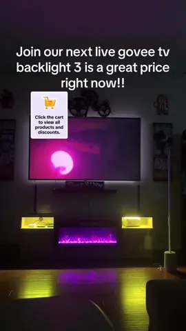 #LIVEhighlights #TikTokLIVE #LIVE #tiktokshopspringglowup #goveelights #lamp #lighting #tvlight @GoveeUS @Govee 