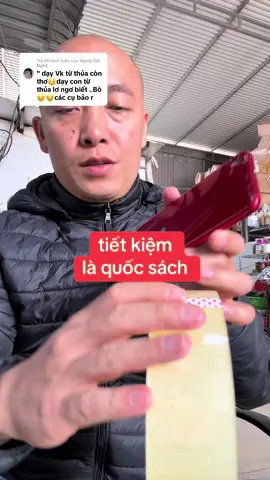 Trả lời @Người đất Nghệ tiết kiệm là quốc sách