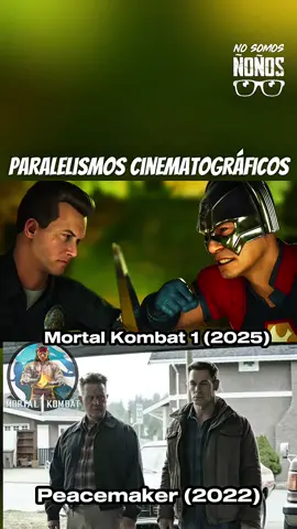 Uno de los EasterEggs que disfrutamos en @Mortal Kombat es este diálogo entre PeaceMaker y T-1000 relacionado al actor #robertpatrick quien hizo de WhiteDragon en #Peacemaker y como T-1000 en Terminator 2. Algo que no muchos se habian dado cuenta. @Warner Play Latino 