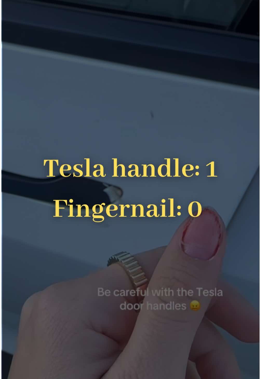 Save your nails before its too late 😨  📍El Monte, CA  Message me/ text number in bio to book an appointment!  #teslahandles #tesla #acrylicnails #nailsoftiktok #modely #teslamodely #smartesla #irvine #teslaaccessories #teslamods #EVMods 