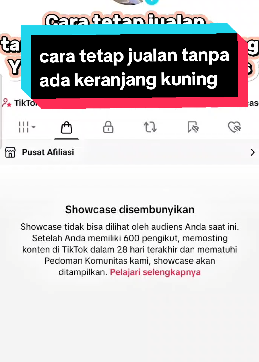 untuk pemula cocok ni #carafyp #caraaffiliatetiktiktok #caraaffiliate #komisitiktokaffiliate #carafyptiktok #tutorial 