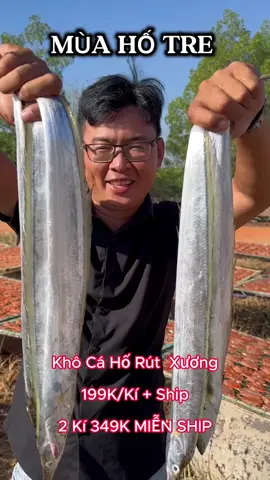 Chỉ cần 199k là đã có 1kg khô cá hố rút xương siêu ngon ăn rồi ạ #cakho #dacsan