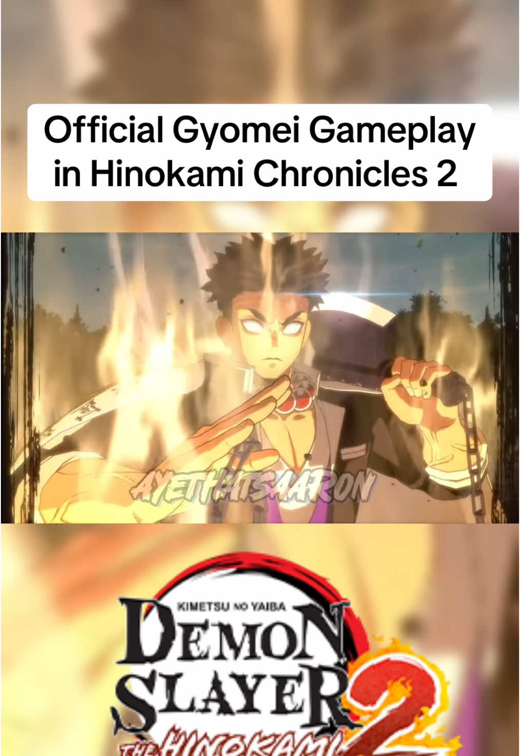 Gyomei Himejima In the new demon slayer game (Demon Slayer The Hinokami Chronicles 2) #demonslayer #demonslayerthehinokamichronicles #hinokamichronicles #dshc #ayeThatsAaron #demonslayerthehinokamichronicles2 #fyp 