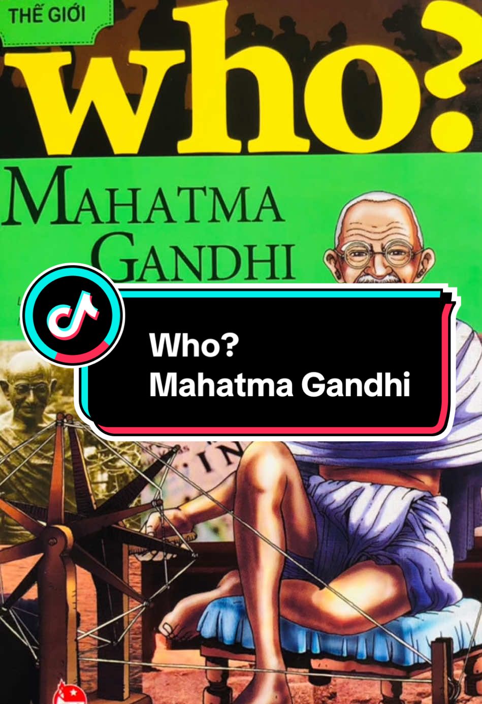 Who? Mahatma Gandhi  #autismshop #sach #tiktokviral 