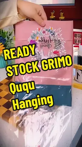 READY STOCK GRIMO Ququ Hangin#tiktok #foryou #goodstuff #kitchensupplies #householditems #goodthing #shopping #waterproof #oil #proof #apron 