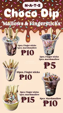 Try niyo na din mga mi🫶 sobrang mabenta sa mga bata 🫶 #chocodip #mallowschocodip #chocodipmallowsandfingersticks #fingerstickschocodip #fyp 
