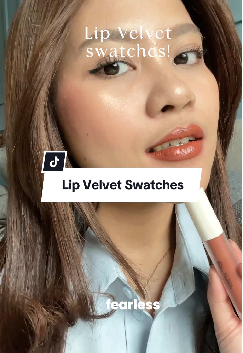 Kesukaannya siapa nih Lip Velvet?😋 #imploracosmetics #approvedbyme #lipvelvet 