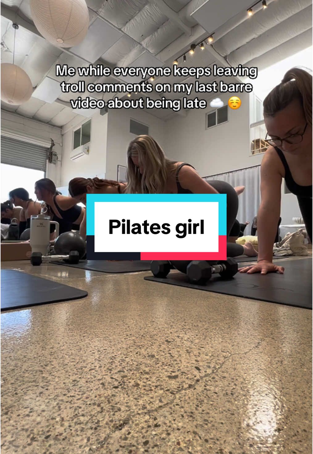 Just in my own lane 🚘 beep beep.  #pilatesgirl #momworkout #groupfitness #pilatestiktok 