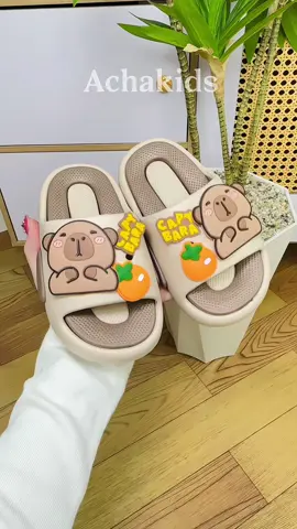 Dép Lê Hình Hoạt Hình Capy Para #achakids #deplechobe