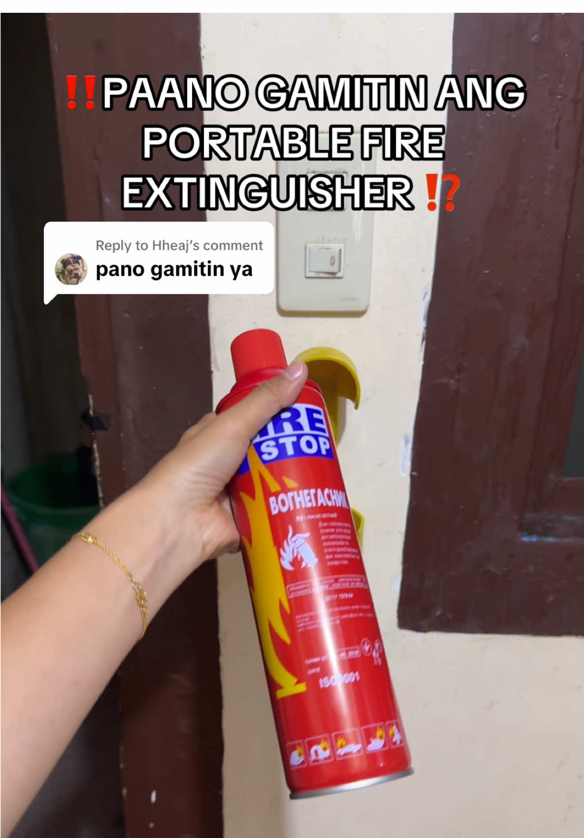 Replying to @Hheaj spray lang po sya Mam Kay portable na. Buy 1 take 1 na. Disclaimer: price may vary until promotion ends. #fireprotection #firefighter #fireextinguisher #fireextinguishers #portablefireextinguisher #homesafety #homeessentials 
