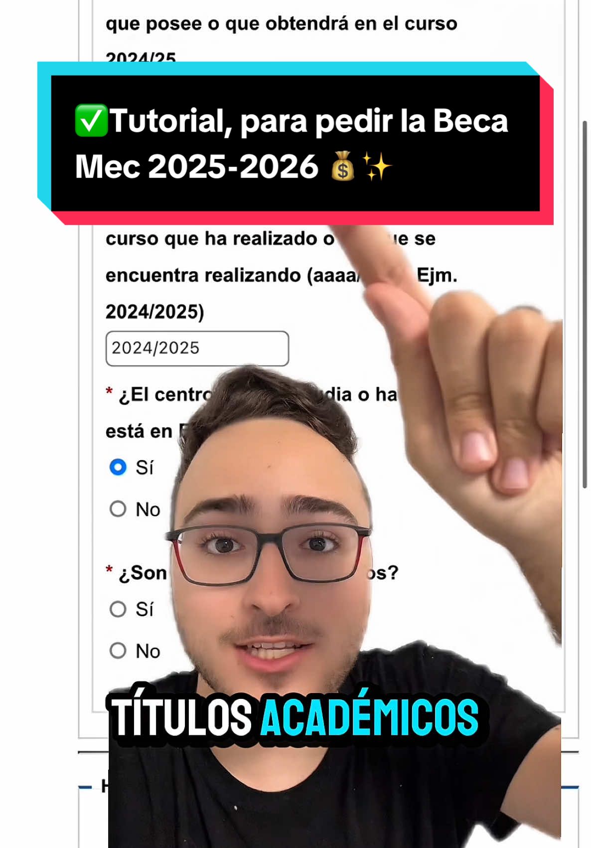 ✅Tutorial, para pedir la Beca Mec 2025-2026 💰✨ #becamec #universidad #bachillerato #gradomedio #gradosuperior 