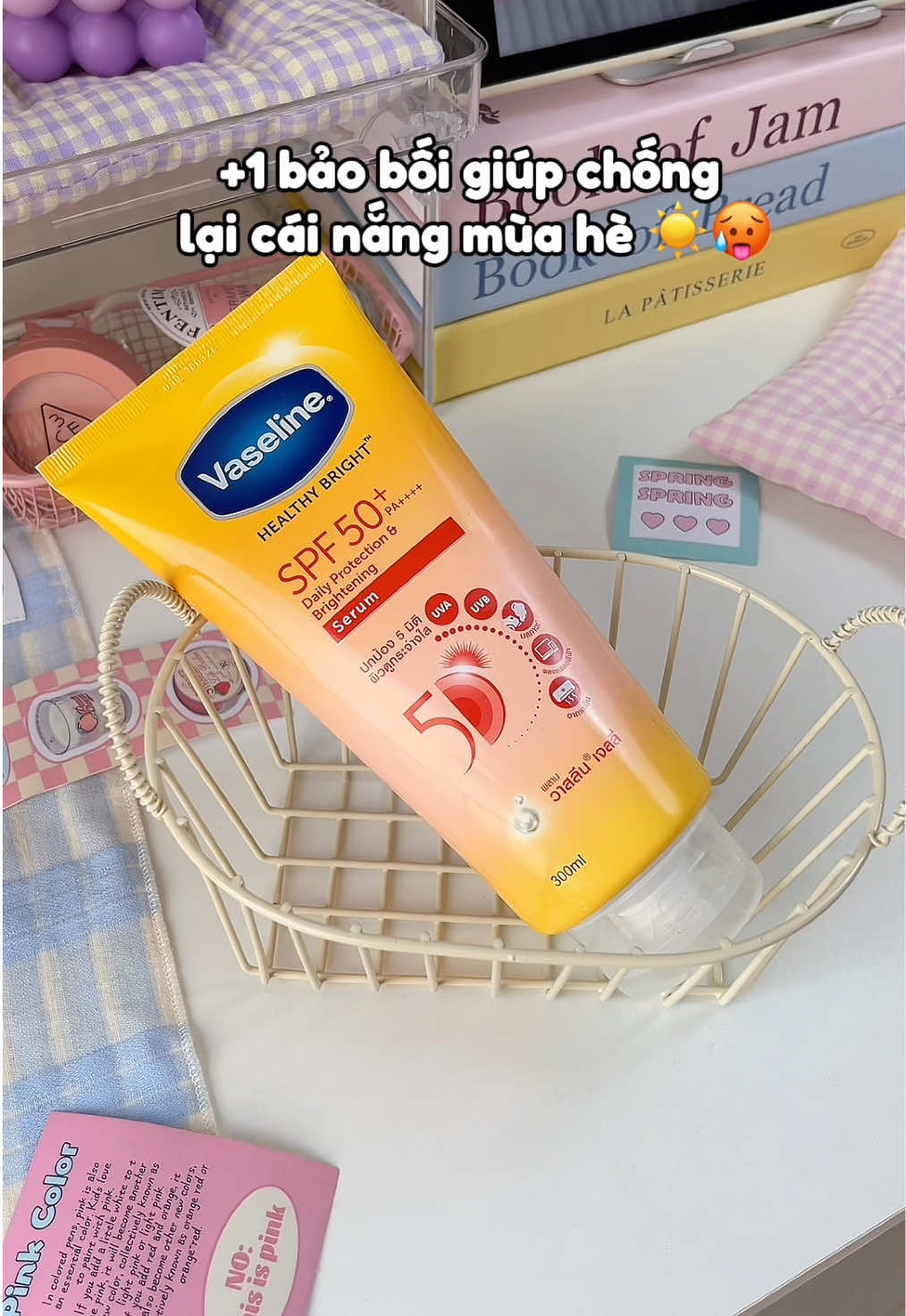 hè tới là phải dưỡng thể + chống nắng liền 🌞🥵✨ #duongthe #vaseline #chongnangvaseline #hoptaccungunilever #reviewlamdep #fyp #viral #xuhuong 