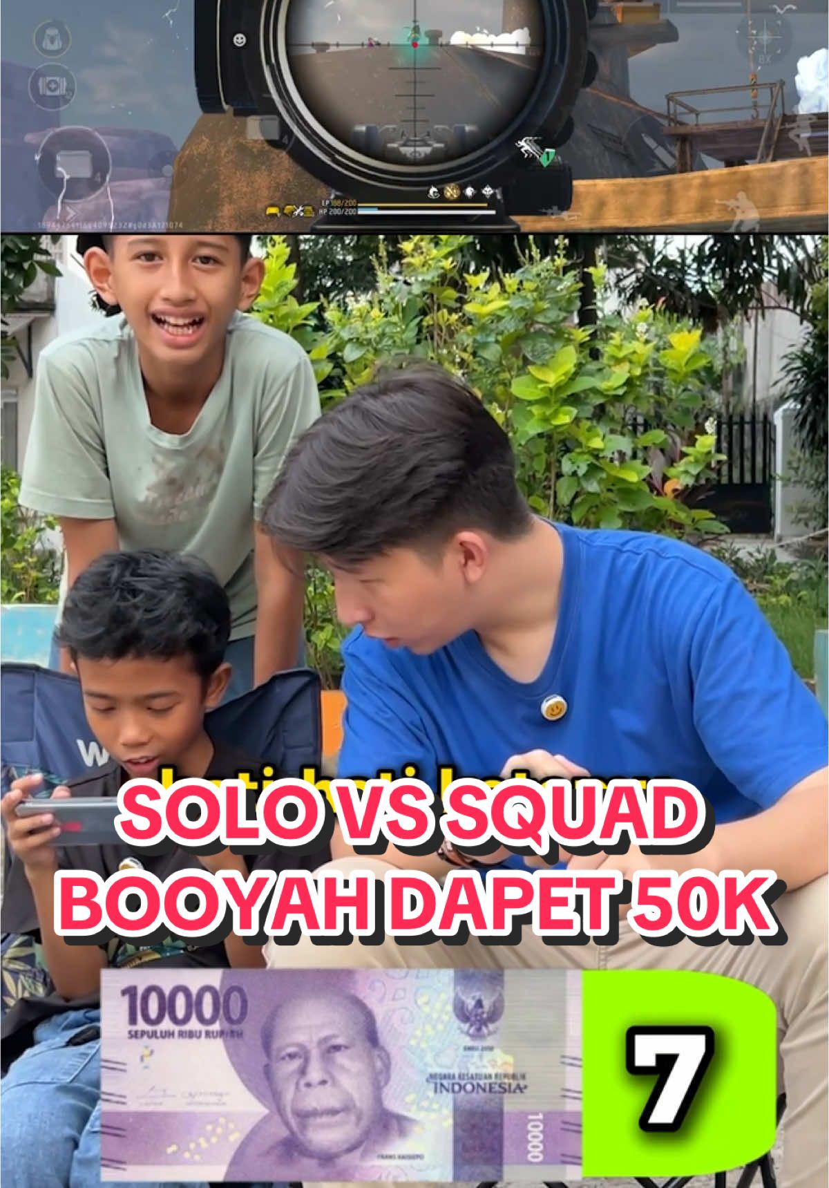 king rayyan muridnya rasyah nih 😭 #sipitgaming #freefire #epep 