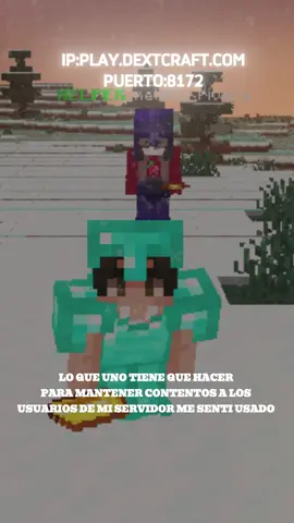 todo sea por el bien de ustedes unete y te bailo :3 me pago muy bien:3#bedrock #minecraftpvp #servidoresdeminecraft #Minecraft #servidoresdeminecraftbedrock #streamer #tfypシ #survivalskills #storytime