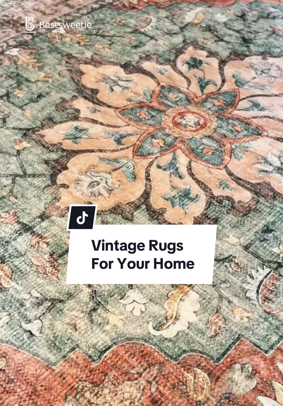 Let’s transform my living room with my new rug.💕🌸🍀This design had florals in it and was a perfect fit for our space.✨ #bestsweetierug #springtok #rugsoftiktok #washablerugs #tiktokshop #tiktokshopfinds #vintage #livingroom #homedecor #interiordesign #homedecorideas #arearug #springstyle 