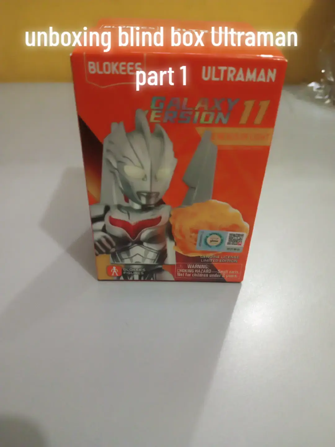 dari soundnya udah tau kan dapet Ultraman apa?🗿 #ultraman #ultramanblazar #tsuburaya #tokusatsu #blindbox #fyp 