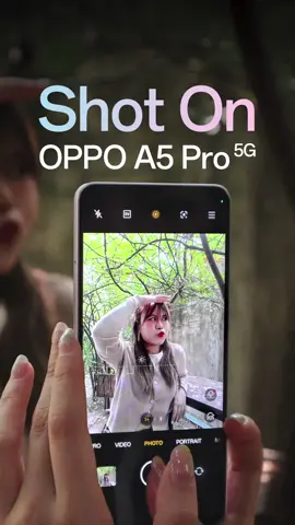 แชะแชร์โพสต์ 📸Shot on 🆕✨OPPO A5 Pro 5G  กล้องหลัก 50 MP 💞 เริ่มต้นเพียง7,999.-  #OPPOTH #PRODUCT #oppoa5pro #5G #fry #สมาร์ทโฟน #shotonoppo #รูปภาพ #เปิดการมองเห็น 