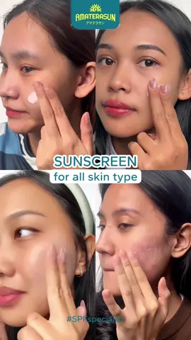 Waterbarrier Sunscreen for all skintype 🤗 gak bingung lg pilih sunscreen deh! ✨ #Sunscreen #RealSPF #SPFspecialist #Amaterasun 
