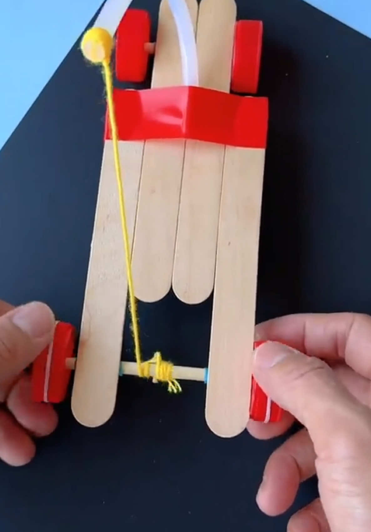 Let's collect a few popsicle sticks and make a fun power car together! #Handmade diy #handmade #parent-child handcraft #KidsActivities #CreativeKids #FunWithKids #ArtsAndCrafts #CraftingWithKids #KidFriendly #Upcycle #HomemadeCrafts #ParentingTips #FamilyFun #InstaDIY #KidsCrafts #ArtForKids #KidsArt #ArtWithKids #CreativeArt #KidsImagination #KidsCreativity #STEMActivities #ArtEducation #MomLife #CraftsForKids #KidsFun #KidsArtProjects #PlayfulLearning #CreativeParenting #artdaily #DIY911
