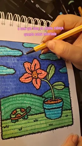 Esse efeito bordado é maravilhoso! #coloring #coloringbook #marcadores #bobbiegoodscoloringbook #bobbiegoods #art 