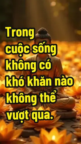 Trong cuộc sống không có khó khăn nào không thể vượt qua.  #phatdayvecuocsong 