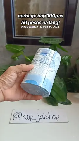 50 pesos lang to 100pcs na garbage bag #100pcsgarbagebag #garbagebag #fyp 
