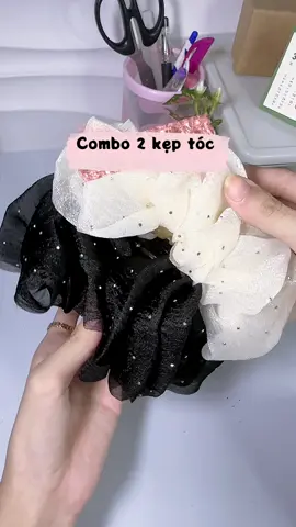 Combo 2 kẹp tóc cho cô nàng điệu đà 😋 #unboxing #review #xuhuong #kẹptoc 